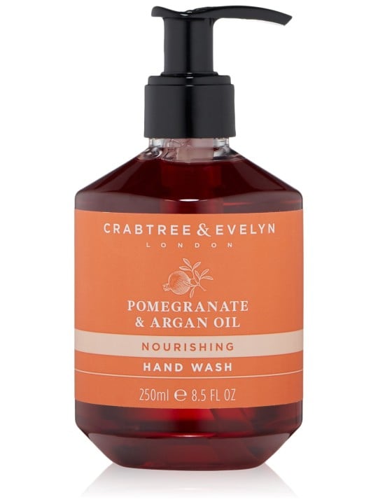 Sapone liquido nutriente per le mani Crabtree & Evelyn al melograno e olio di argan 250ml