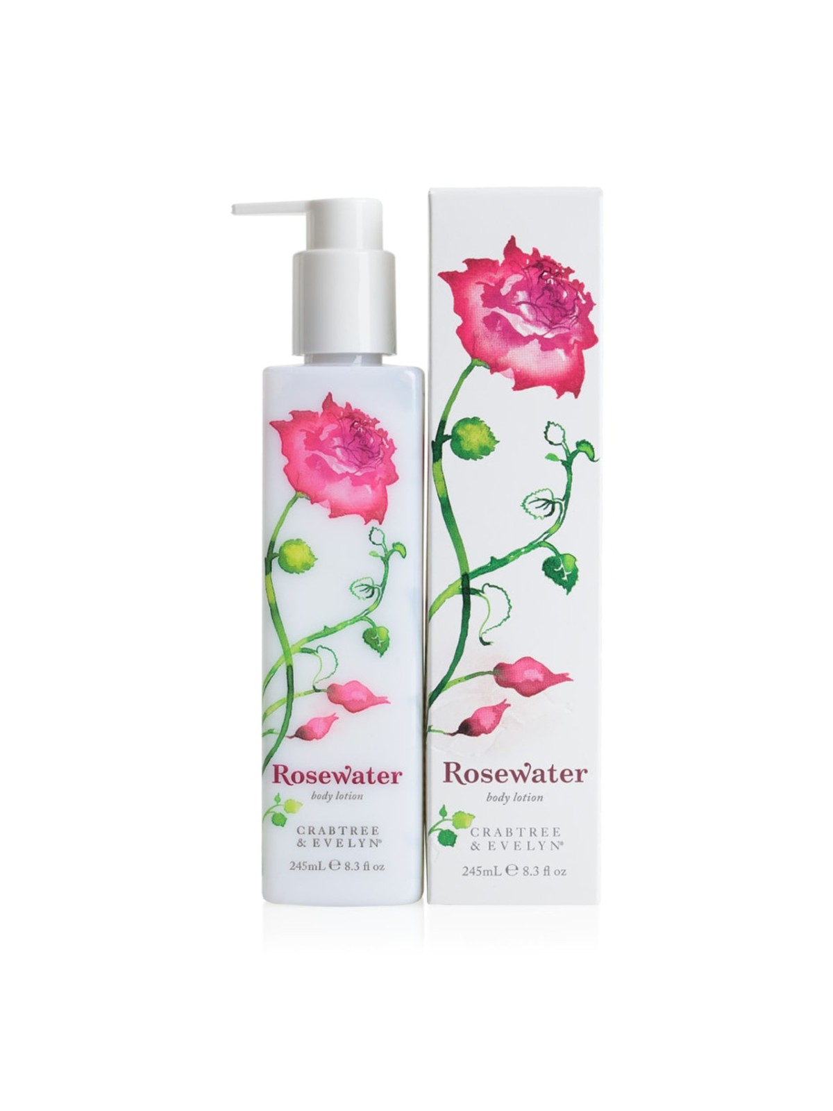 Lozione corpo idratante all'acqua di rose Crabtree & Evelyn 245ml