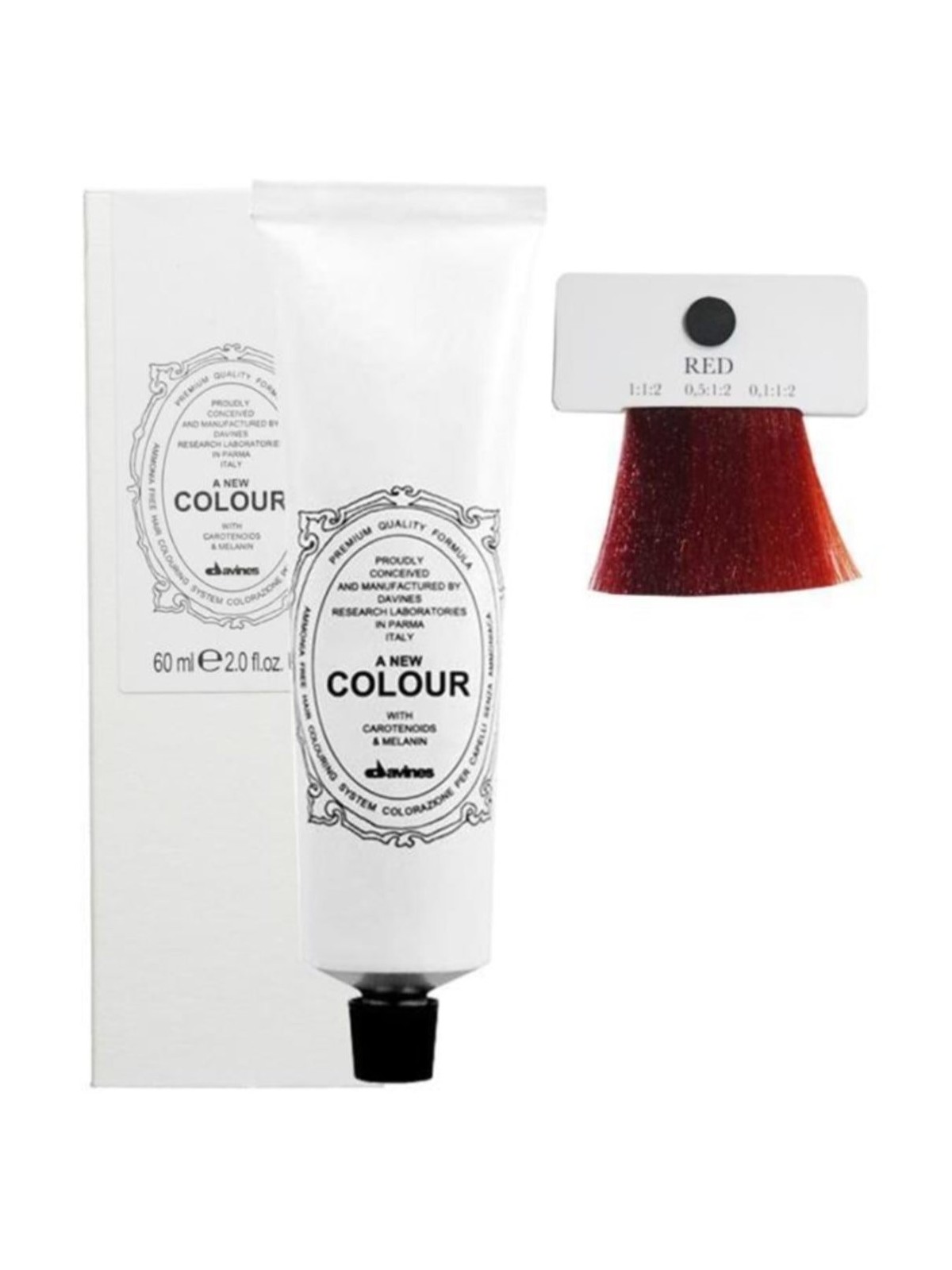 Tintura per capelli permanente Davines A New Colour rosso 60ml