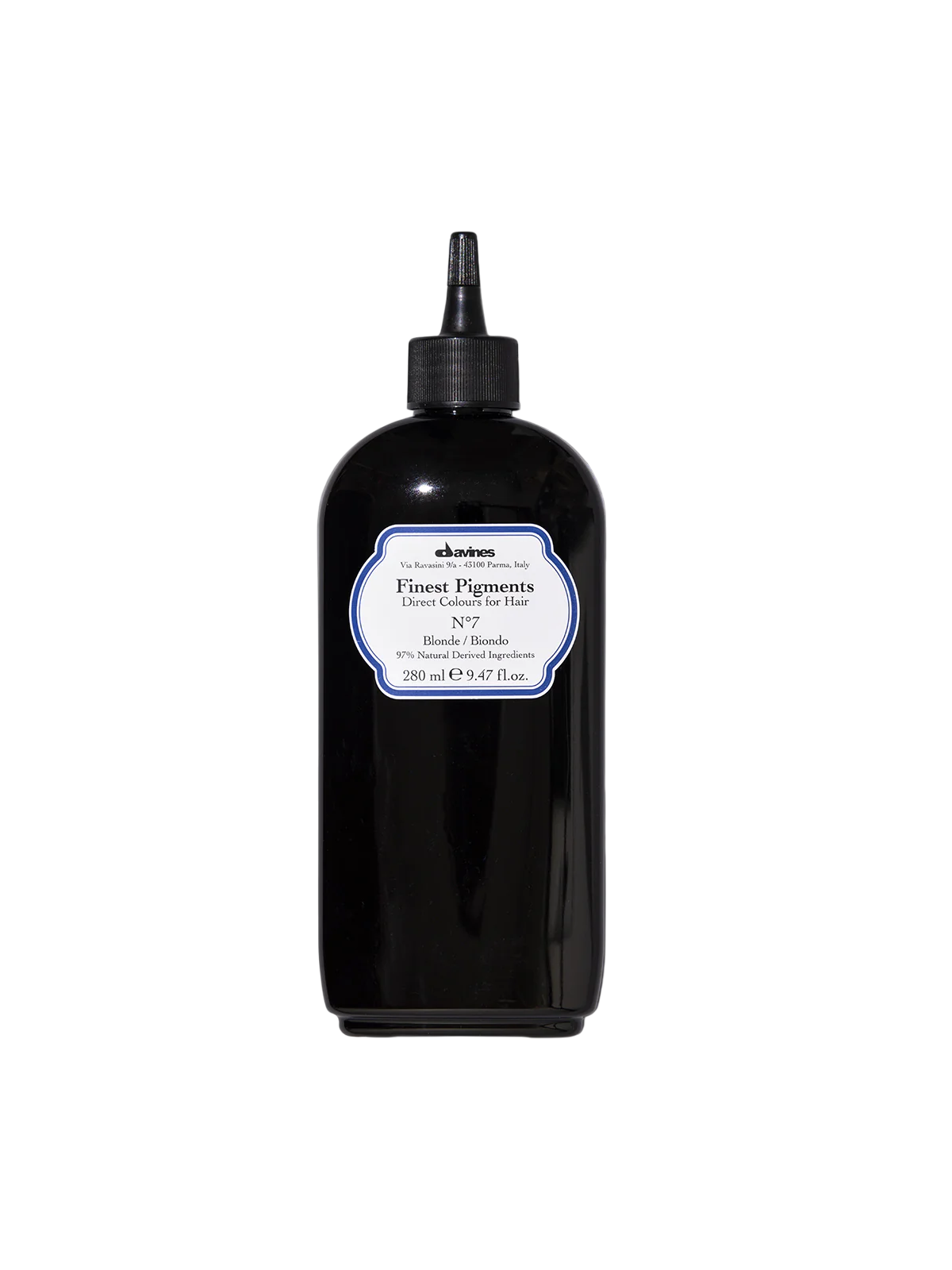 Davines Finest Gloss Pigmento Colorante per Capelli con Ingredienti Naturali N.7 Biondo 280ml