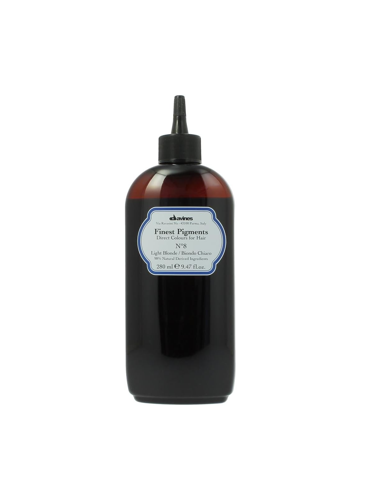 Davines Finest Gloss Pigmento Colorante per Capelli con Ingredienti Naturali N.8 Biondo Chiaro 280ml
