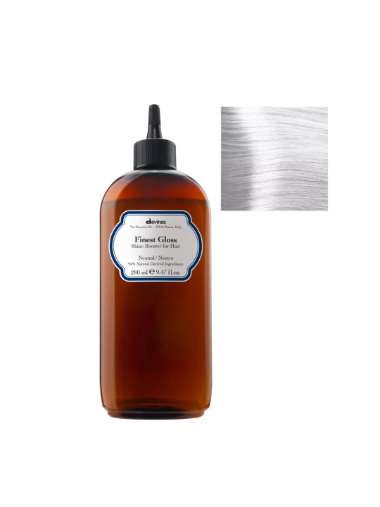 Davines Finest Gloss Colorante per Capelli con Ingredienti Naturali Pigmento Neutro 280ml