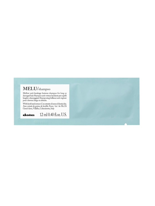 Set di shampoo anti-rottura Davines Melu 12 pezzi da 12ml