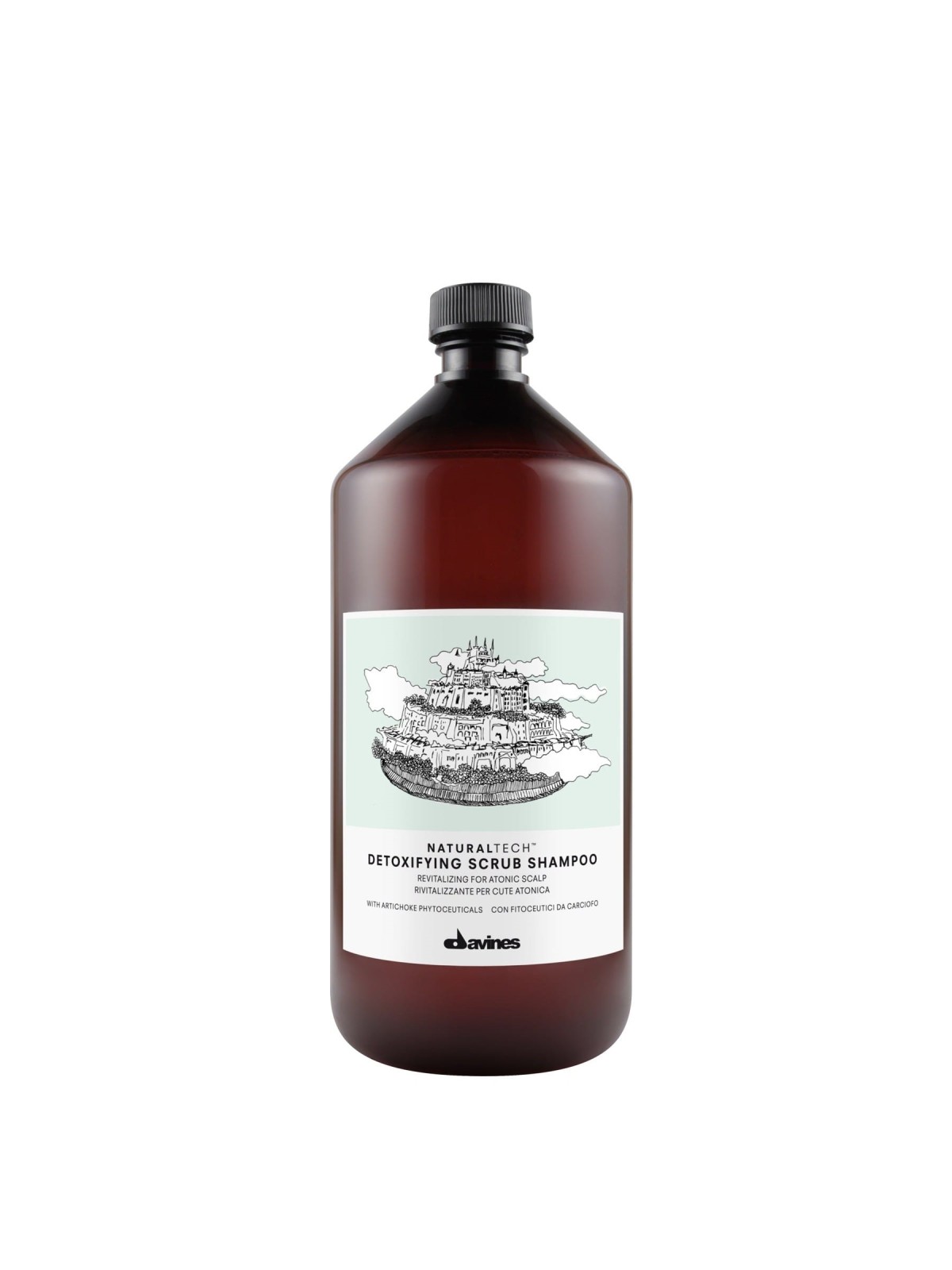 Shampoo detox Davines Natural Tech per capelli 1000ml