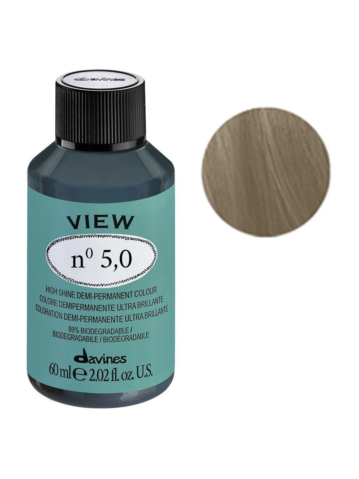 Davines View Tintura Demipermanente Per Capelli 5.0 60ml