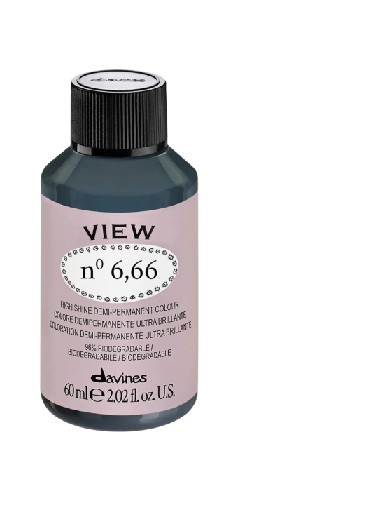 Davines View Tintura Demipermanente Per Capelli 6.66 60ml