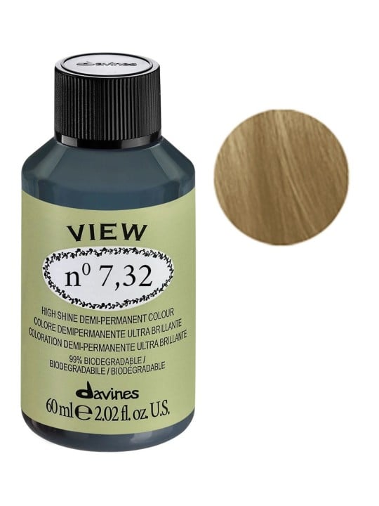 Davines View Tintura Demipermanente Per Capelli 7.32 60ml