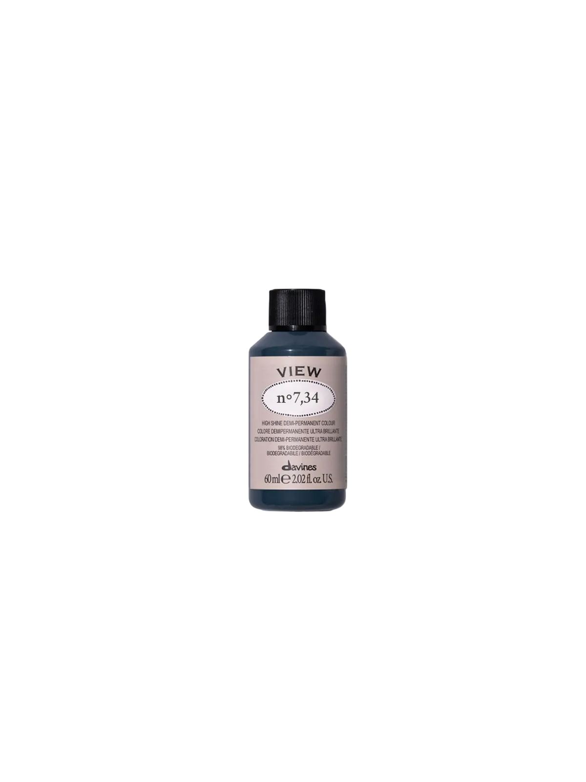 Davines View Tintura Demipermanente Per Capelli 7.34 60ml