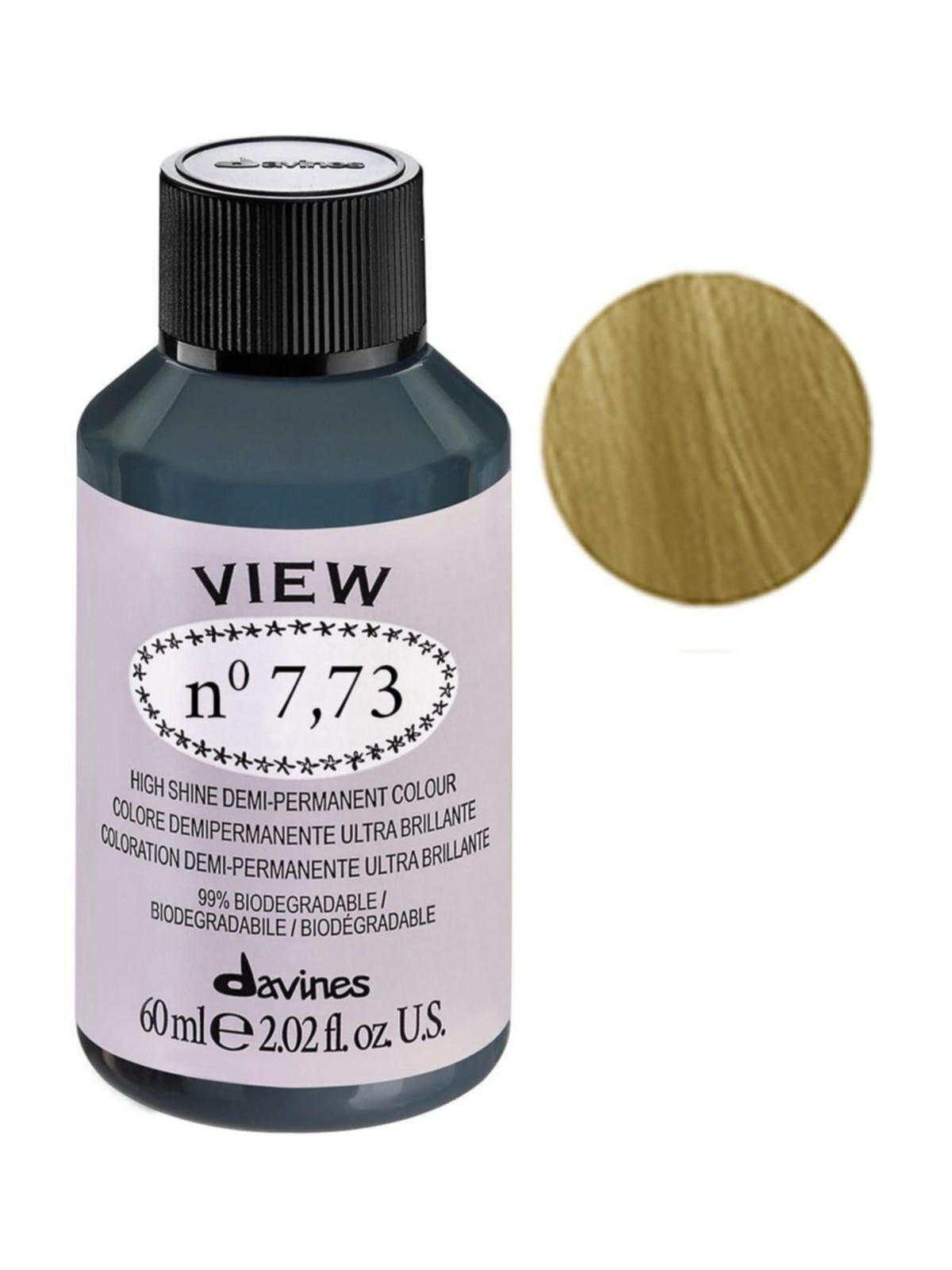 Davines View Tintura Demipermanente Per Capelli 7.73 60ml