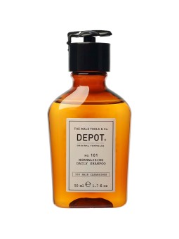Depot 100 Shampoo detergente per capelli n. 101 con complesso botanico normalizzante 50ml
