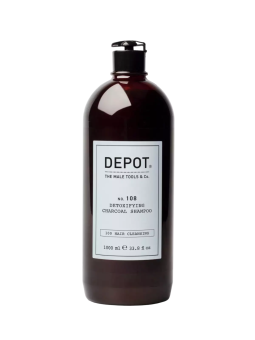 Depot 100 Shampoo Detergente per Capelli n. 108 al Carbone Detossinante 1000ml