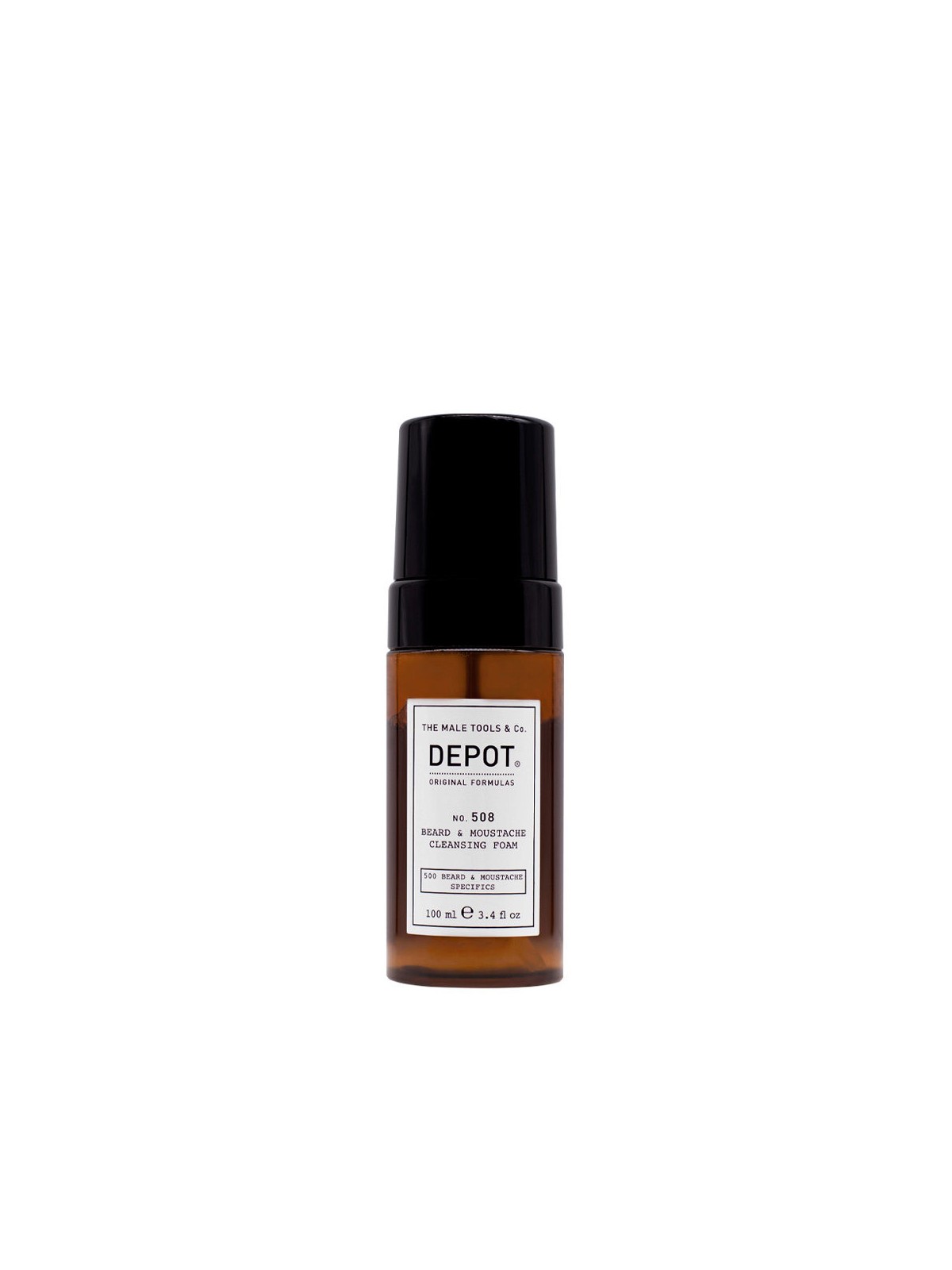 Depot 500 Specifici per barba e baffi N. 508 Schiuma detergente per barba 100ml