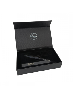 Depot DEPOT Rasoio da barba 738 Nero 1 Lama