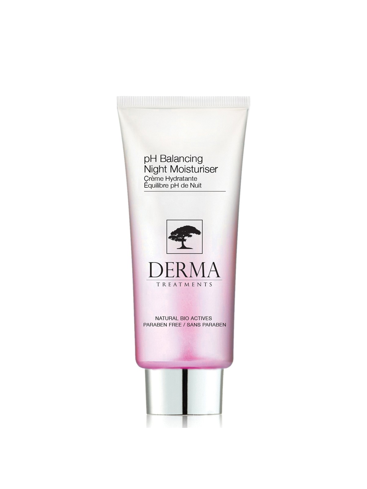 Crema notte idratante riequilibrante del pH per il viso Derma Treatments 50ml