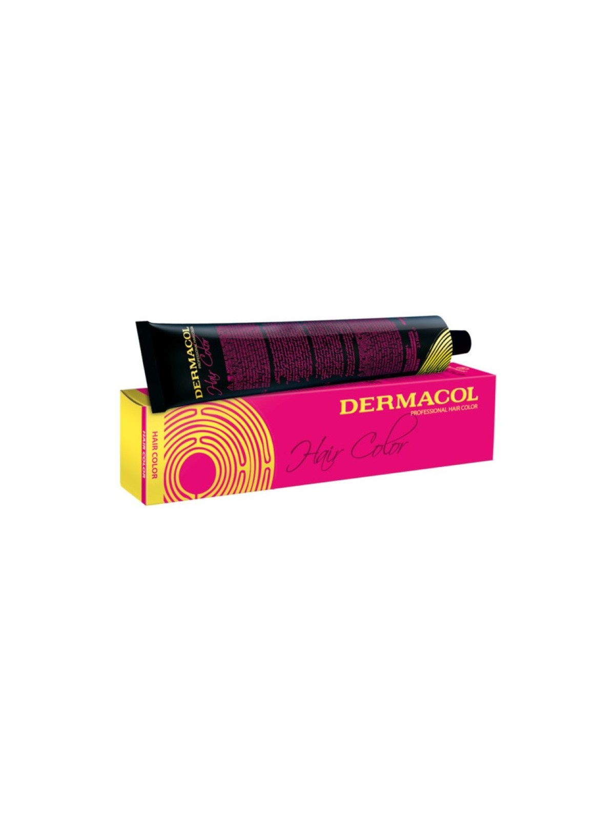 Tintura per capelli permanente professionale Dermacol 7/0 Biondo Medio 60ml