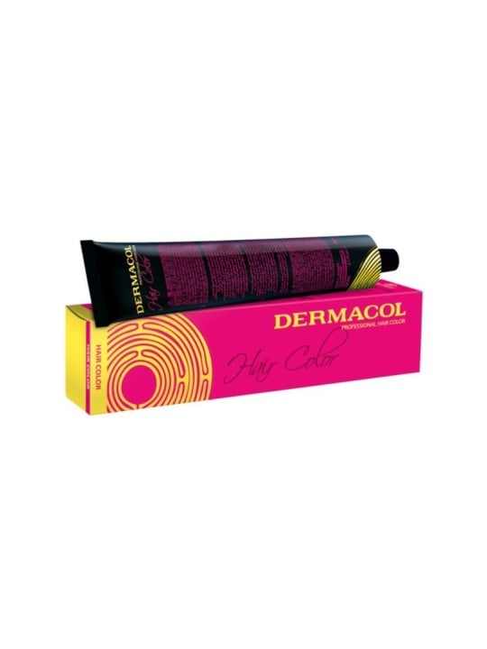 Tintura per capelli permanente professionale Dermacol 7/3 Biondo dorato medio 60ml
