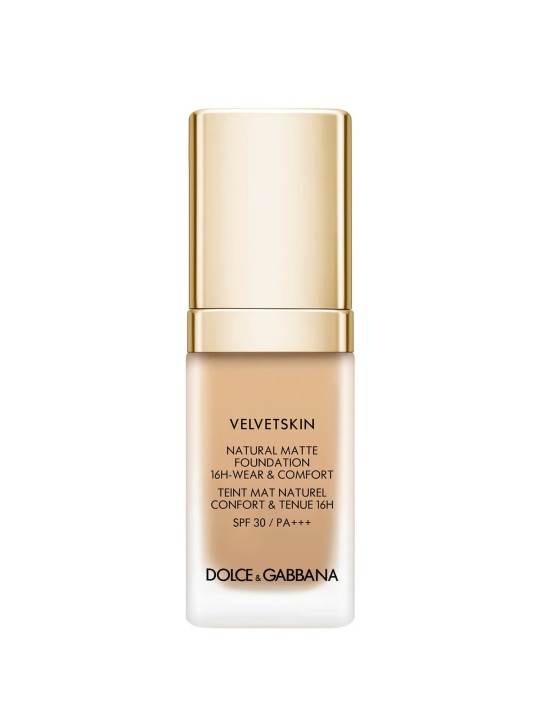 Fondotinta liquido opacizzante Velvetskin Matte di Dolce & Gabbana 335C SPF 30 30ml