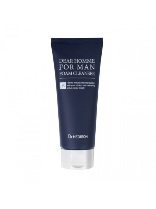 Dr. Hedison Dear Homme Aloe Vera Soothing Cleansing Foam 140ml