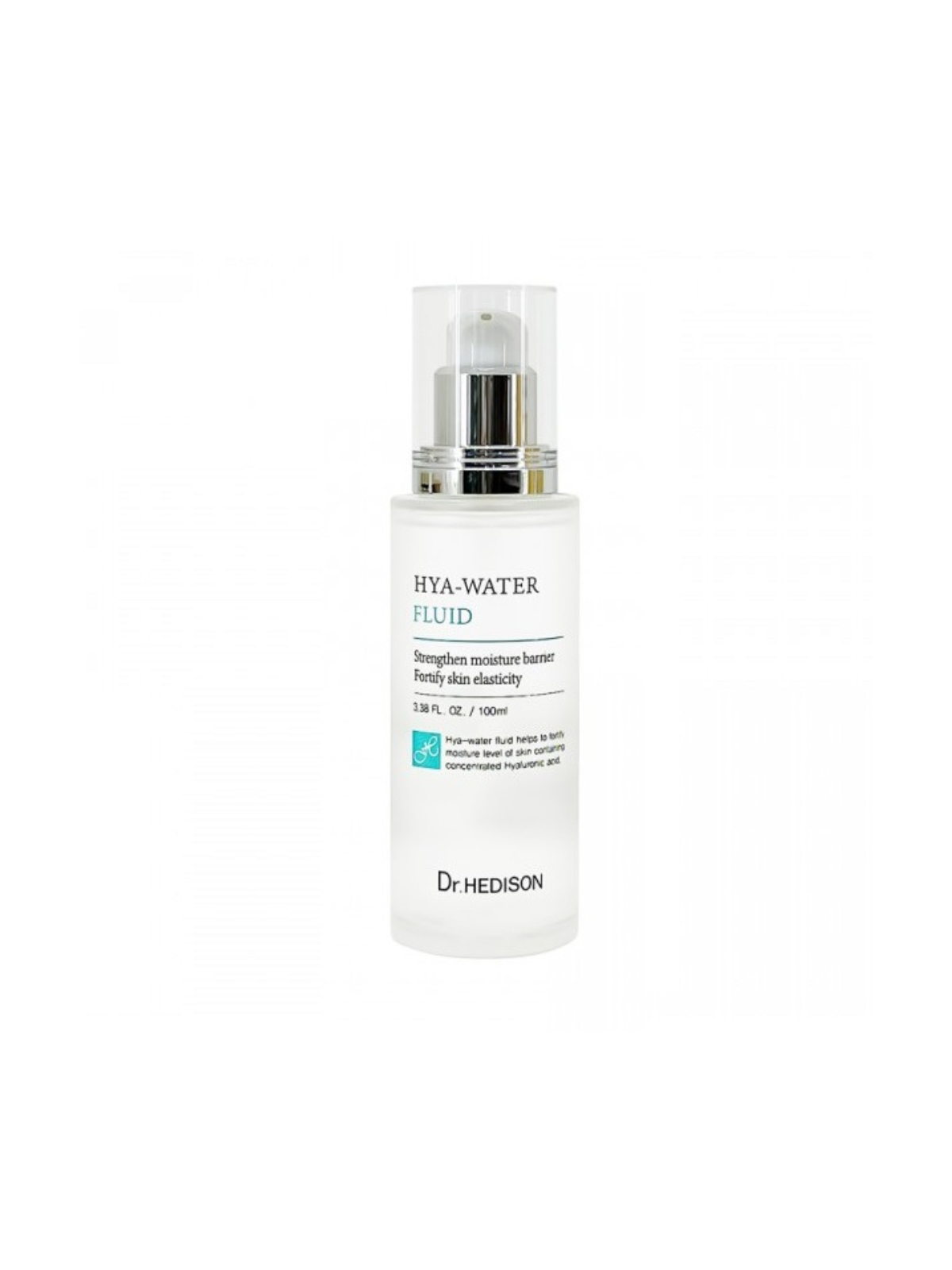 Dr. Hedison Hya-Water Fluido idratante e rassodante per il viso con acido ialuronico 100ml