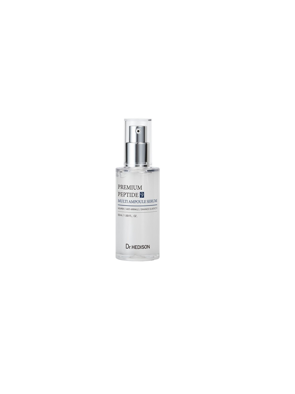 Siero viso antirughe in fiale Dr. Hedison Peptide 9 50ml per donna.