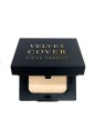 Cipria compatta opacizzante Dr. Hedison Velvet Cover Finish 21 Beige Chiaro 14 g