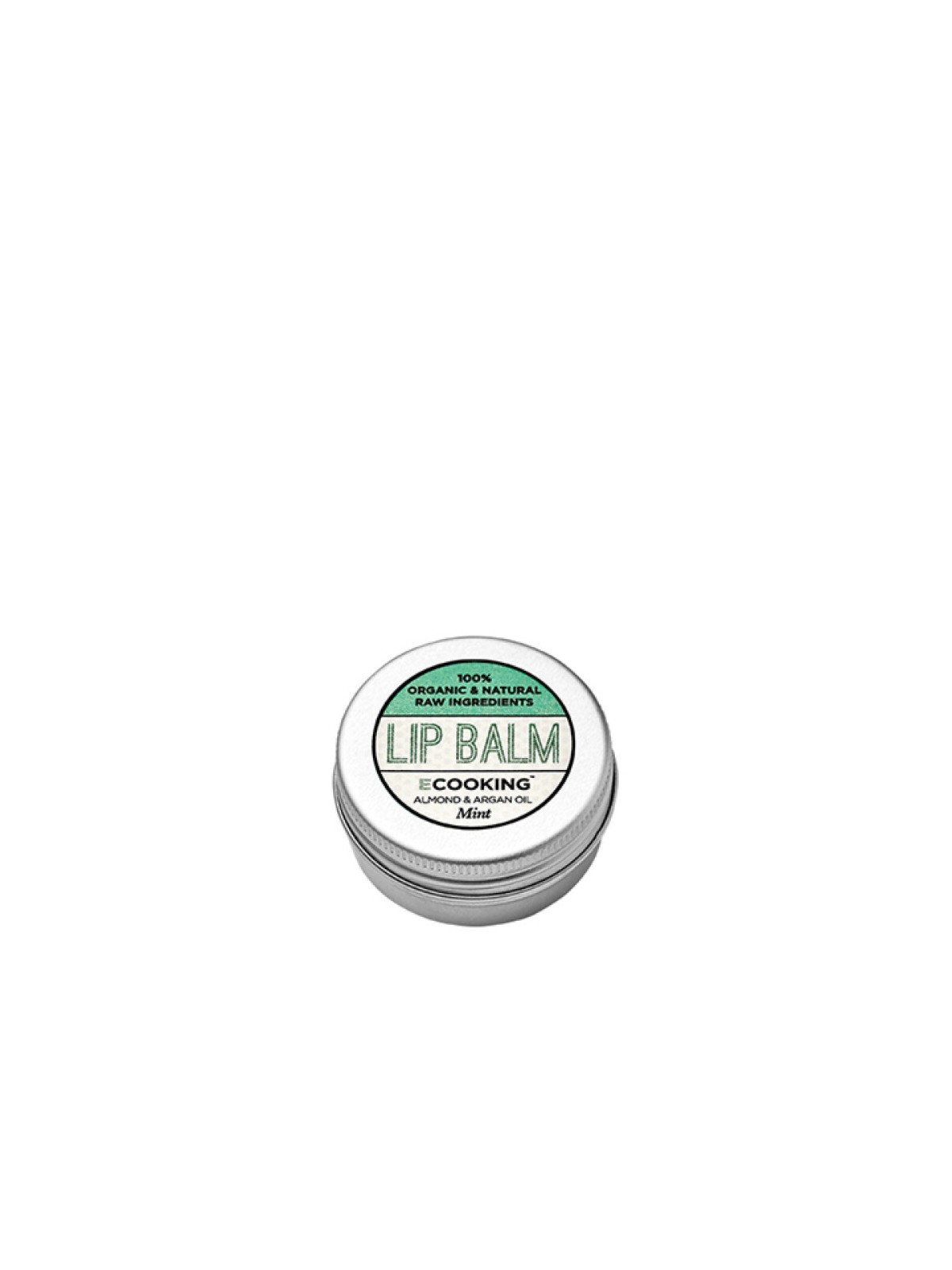 Ecooking Ecooking Balsamo labbra idratante all'olio di argan biologico alla menta 15ml