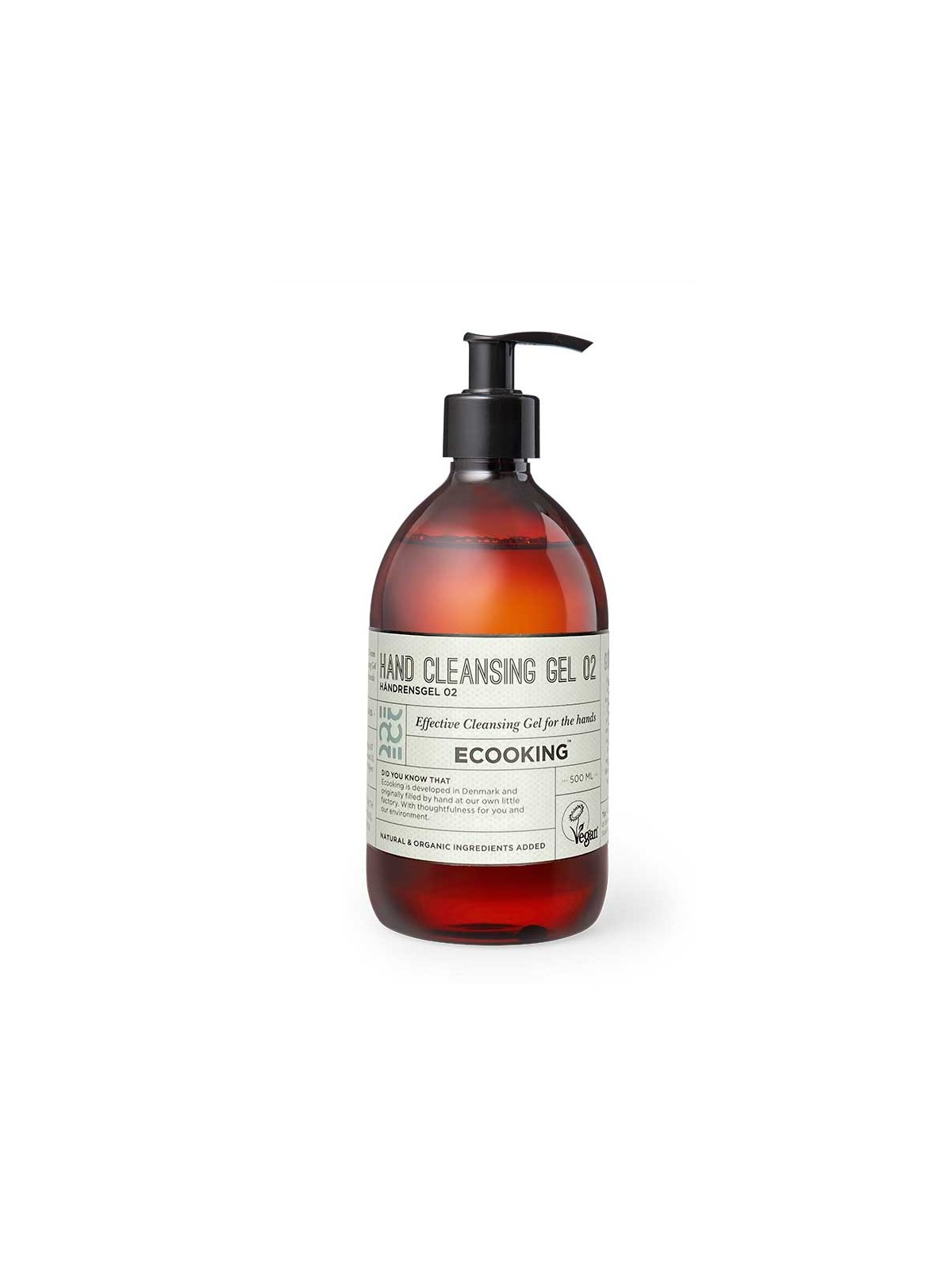 Ecooking Ecooking Gel detergente vegano per le mani 500ml