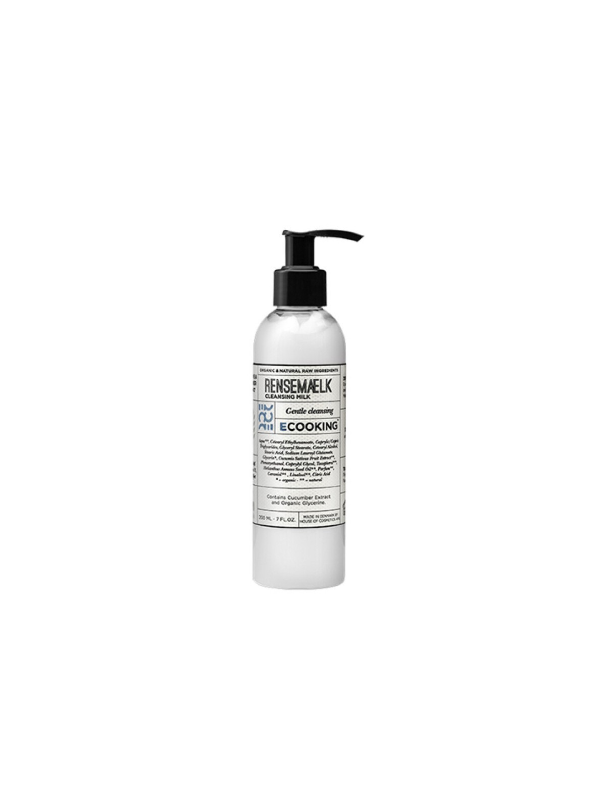 Ecooking RenseMaelk Latte detergente e idratante per il viso 200ml