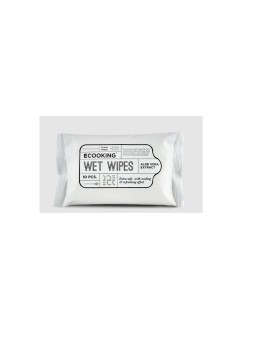 Ecooking Salviette detergenti per il viso con estratto di aloe vera 10 pezzi