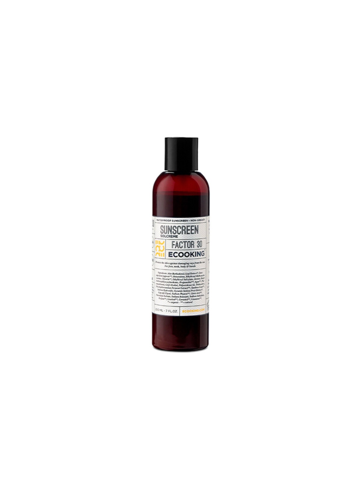 Crema corpo idratante e nutriente con protezione solare Ecooking SPF 20 200ml