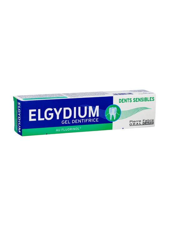 Dentifricio Elgydium Fluorinol Clorexidina Digluconato Riduce la Sensibilità Dentale 75ml