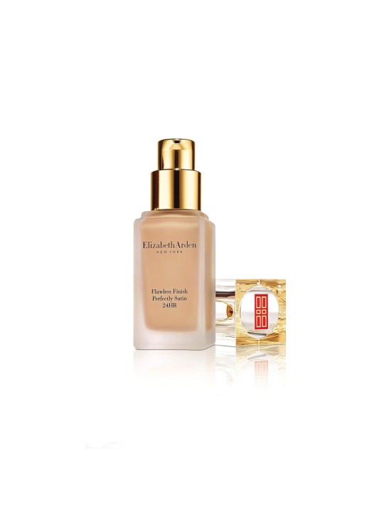 Fondotinta liquido opacizzante Elizabeth Arden Flawless Finish Perfectly Satin 24H con SPF 15 30ml
