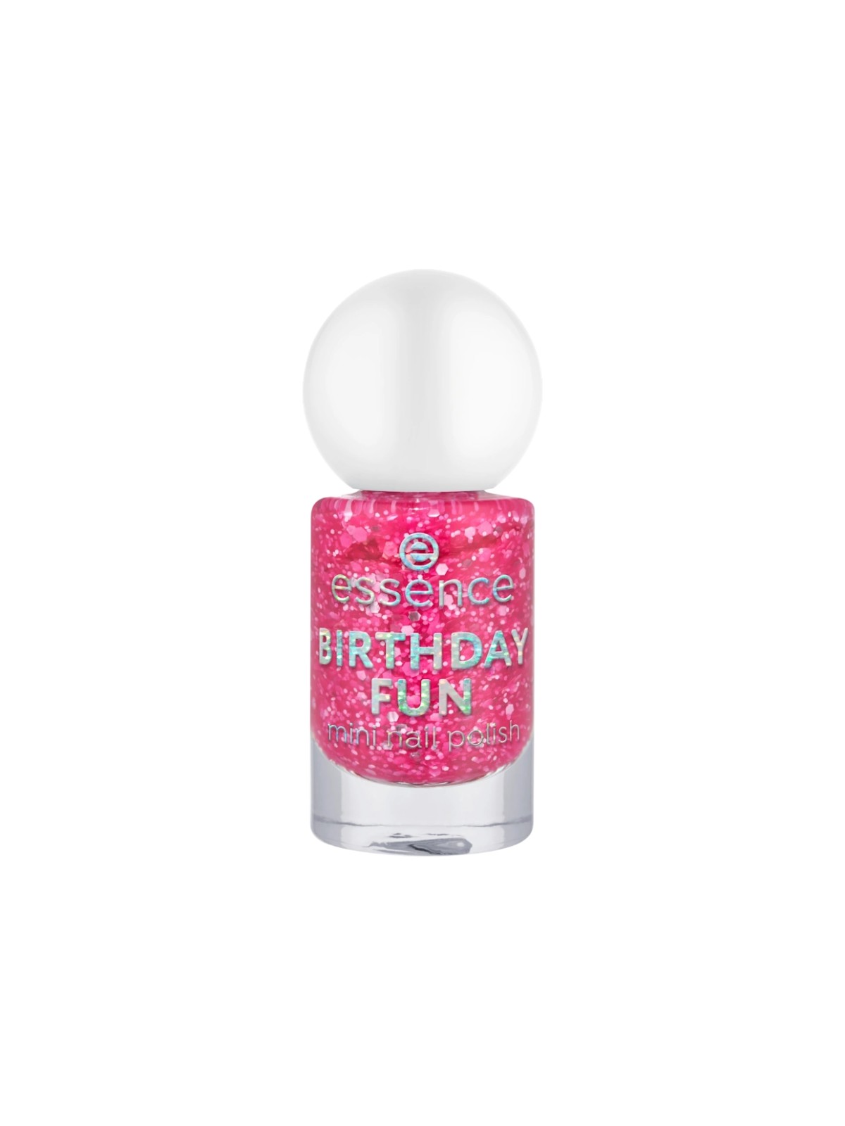Smalto per unghie Essence Birthday Fun Glitter miniatura da 5ml