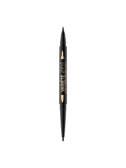 Eyeliner in gel a doppia punta Eveline Cosmetics Variete Ultra Black