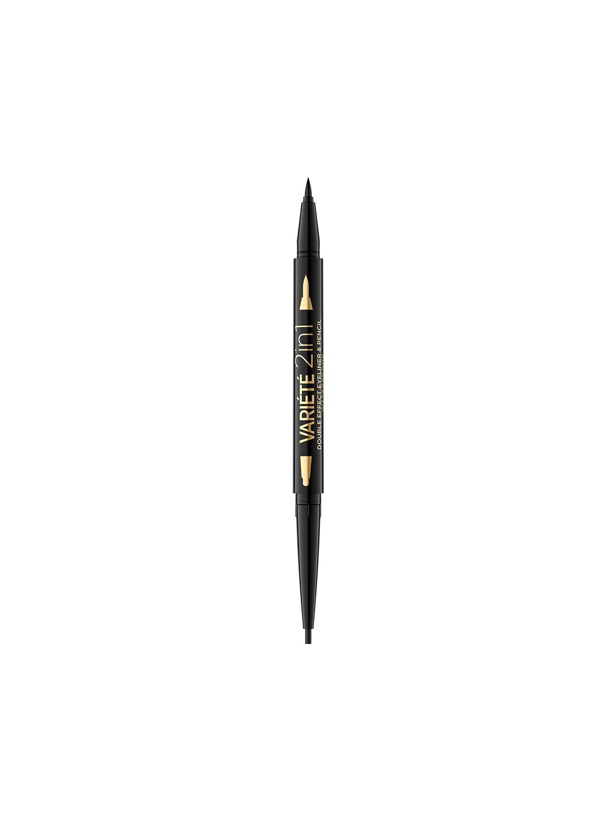 Eyeliner in gel a doppia punta Eveline Cosmetics Variete Ultra Black