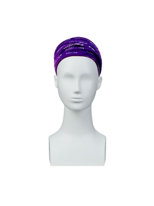 Fanola No Yellow Textile Bandana Purple donna