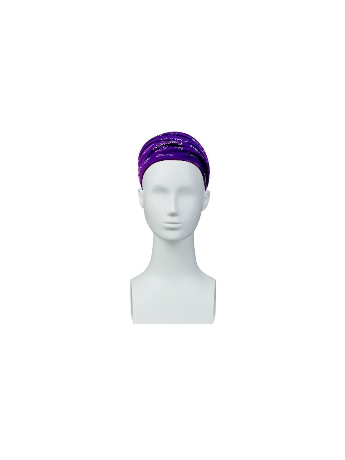 Fanola No Yellow Textile Bandana Purple donna