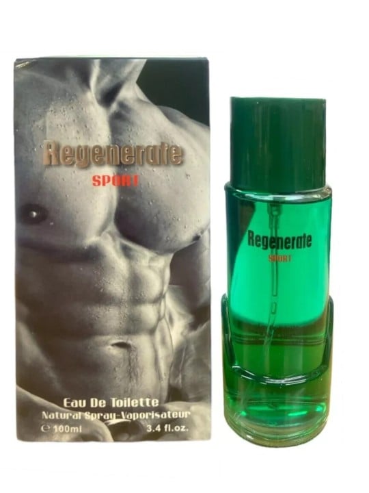 Profumeria di lusso Regenerate Sport Green Eau De Toilette uomo 100ml