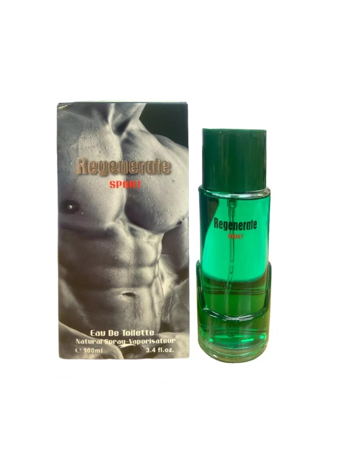 Profumeria di lusso Regenerate Sport Green Eau De Toilette uomo 100ml