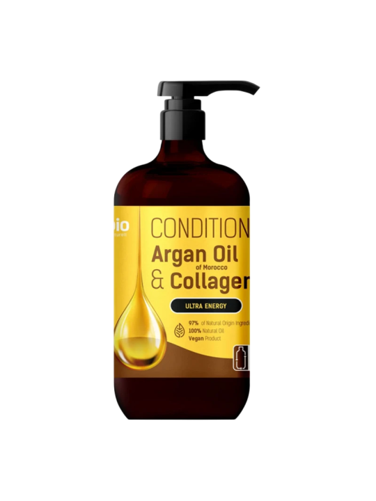 Bio Naturell Balsamo per capelli rigenerante con olio di argan del Marocco e collagene 946ml