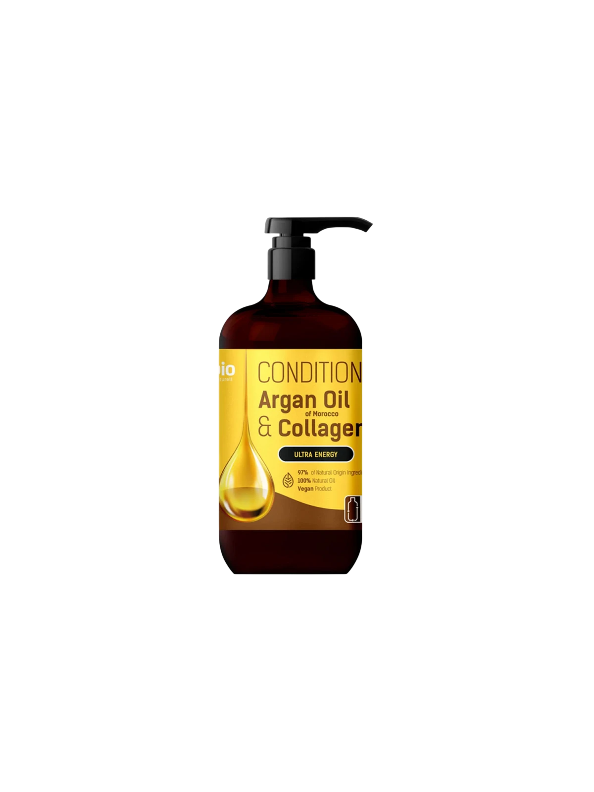 Bio Naturell Balsamo per capelli rigenerante con olio di argan del Marocco e collagene 946ml