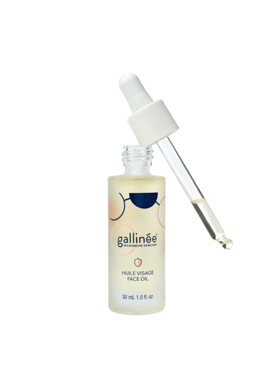 Olio nutriente prebiotico e postbiotico Gallinee Microbiome Skincare per il viso 30ml