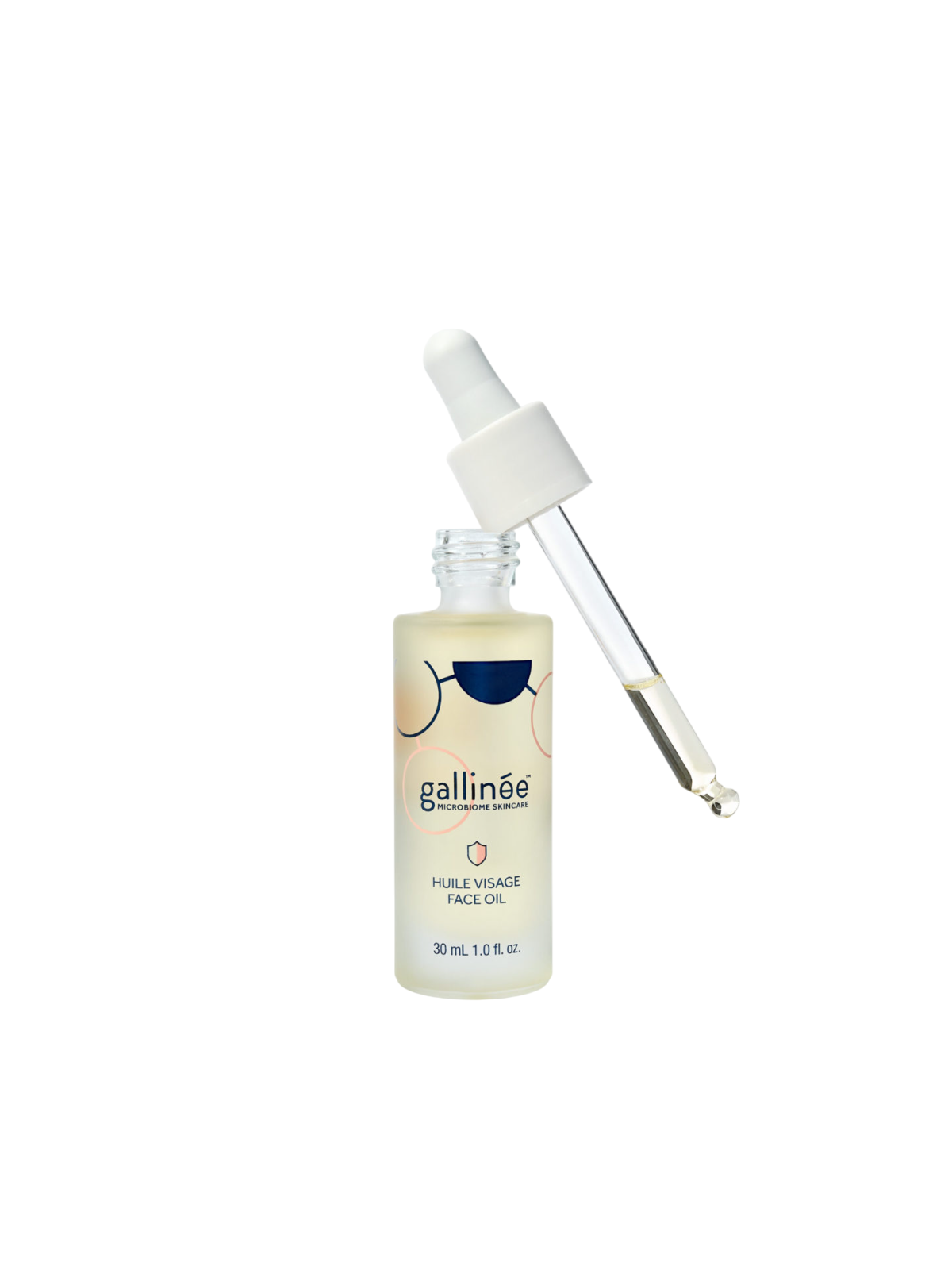 Olio nutriente prebiotico e postbiotico Gallinee Microbiome Skincare per il viso 30ml