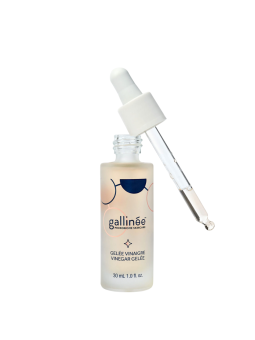 Siero viso anti-imperfezioni Gallinee Microbiome Skincare con prebiotici probiotici e postbiotici 30ml