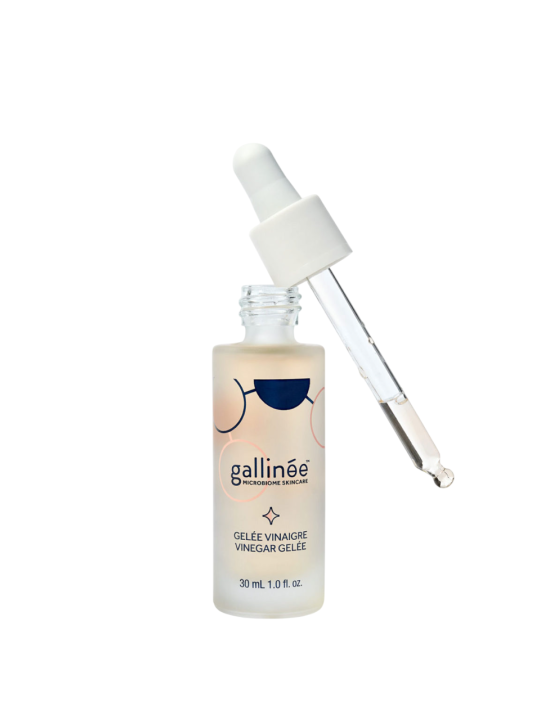 Siero viso anti-imperfezioni Gallinee Microbiome Skincare con prebiotici probiotici e postbiotici 30ml
