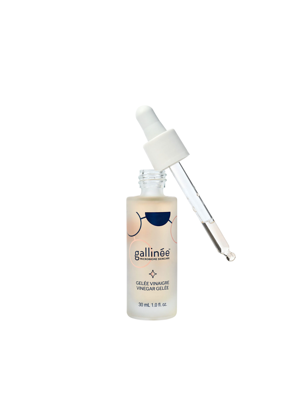 Siero viso anti-imperfezioni Gallinee Microbiome Skincare con prebiotici probiotici e postbiotici 30ml