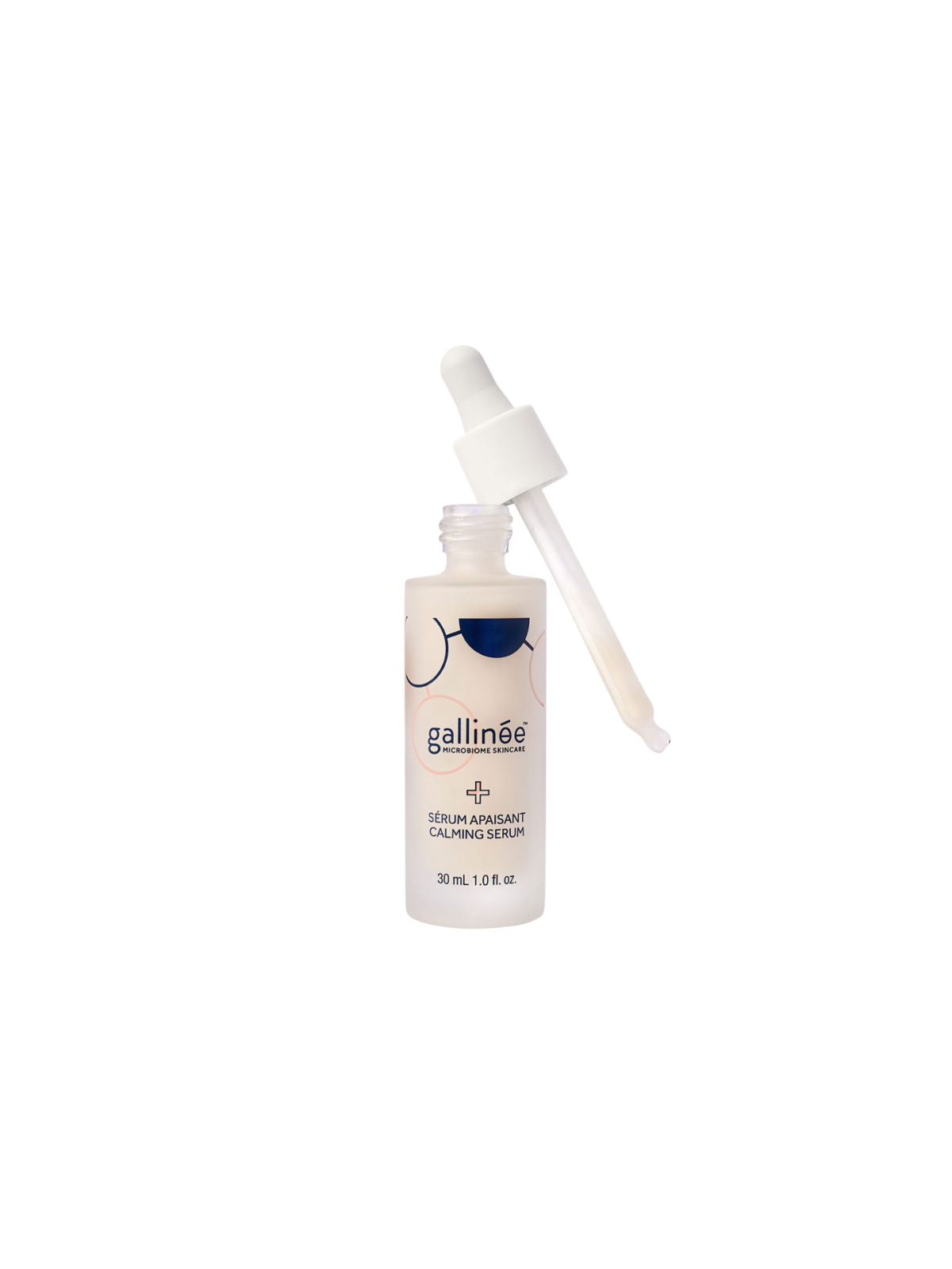 Gallinee Microbiome Skincare Siero Lenitivo Quotidiano per il Viso con Prebiotici Probiotici e Postbiotici 30ml