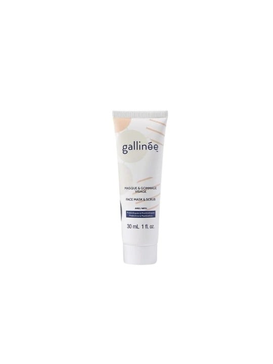 Maschera esfoliante viso prebiotica Gallinee Microbiome Skincare 30ml