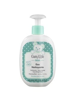 Acqua profumata detergente e idratante Gamarde Baby per viso corpo e zona pannolino 400ml