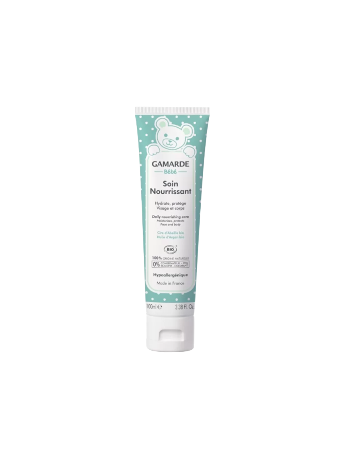 Crema idratante per viso e corpo Gamarde Baby 100ml